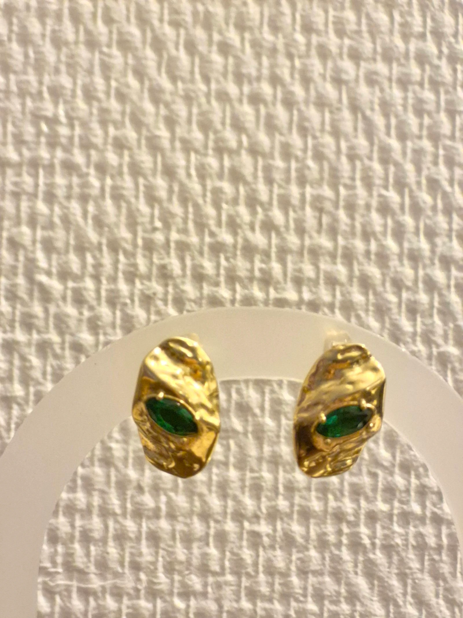 Bohm Earrings – Gold Stainless Steel – photo 2